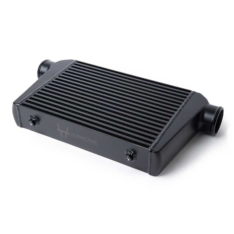 Hurricane Intercooler sort 3" forbindelser (63cm bred)