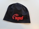 SPD beanie svart-röd (one-size)