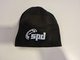 SPD beanie svart-vit (one-size)