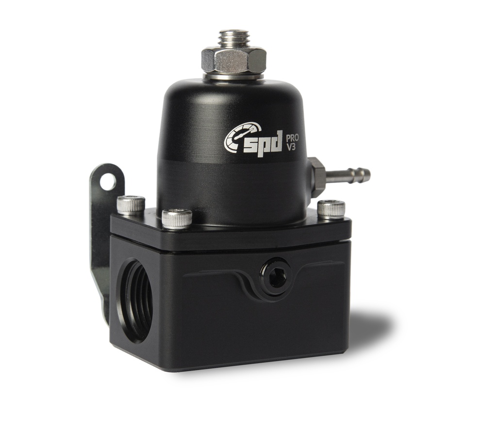 SPD brændstoftrykregulator V3 PRO E85 sort
