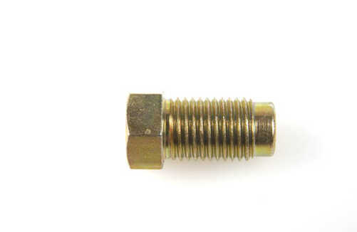 3/8X24UNF bremserørsnippel 21mm 3/16"