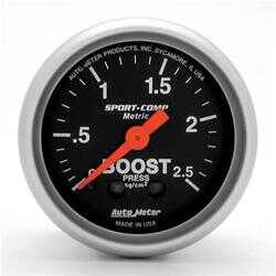 Autometer Sport-Comp boost tryk