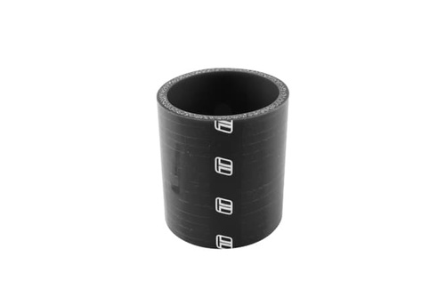 Straight 2.00" x 75mm BLACK