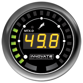 Innovate MTX-D: Fuel Pressure (0-145 PSI, 10 BAR)
