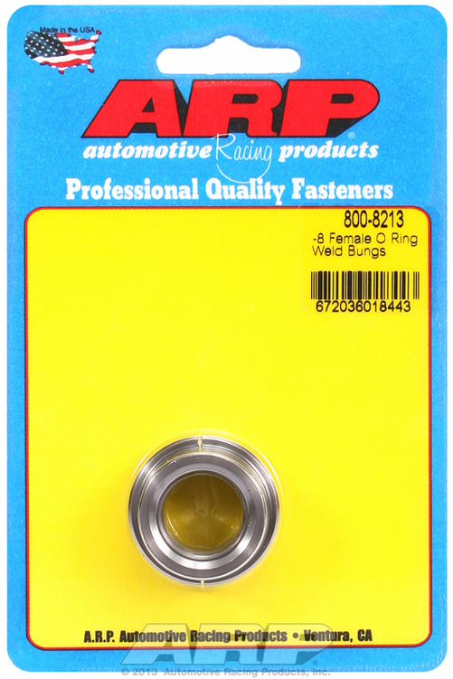 -8 female O ring steel weld bung