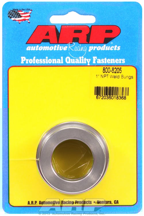 "1"" NPT steel weld bung"
