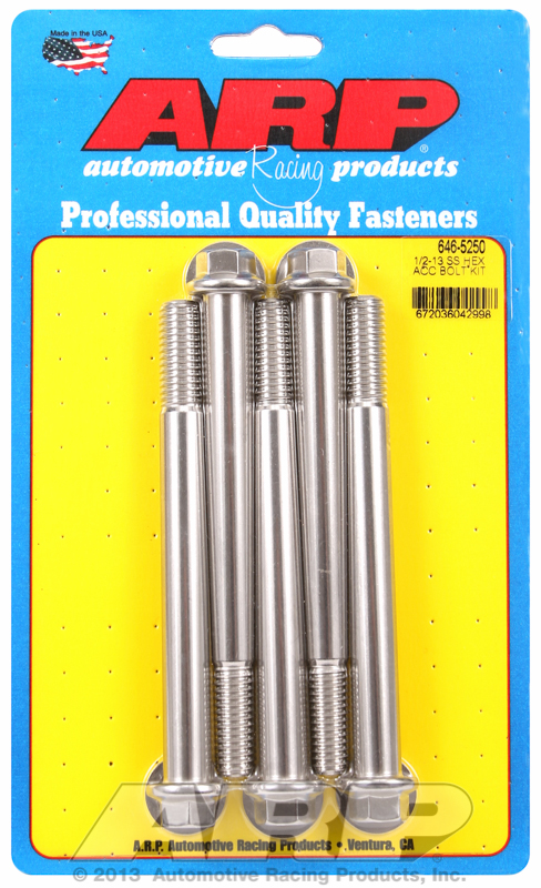 ARP Bolt Kit 1/2-13 x 5.250 SS Hex