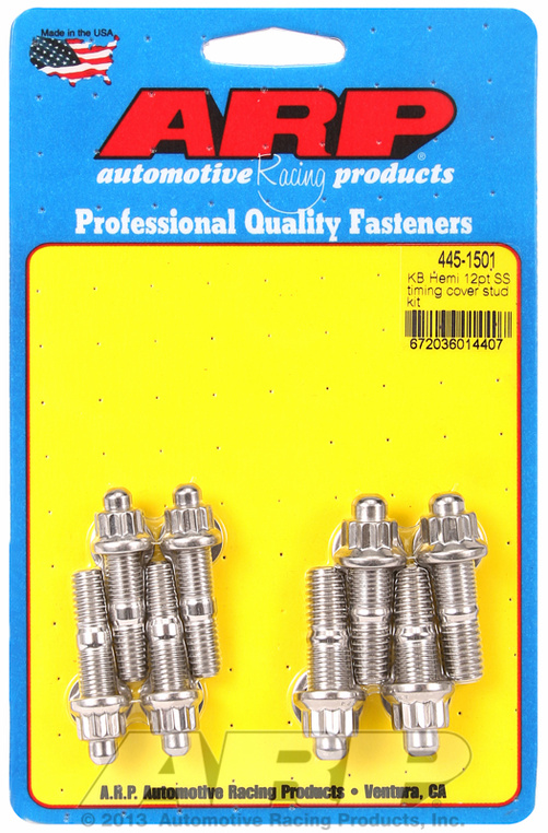 KB Hemi SS 12pt timing cover stud kit