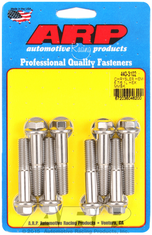 ARP Chrysler hemi 5.7/6.1L SS hex motor mount bolt kit