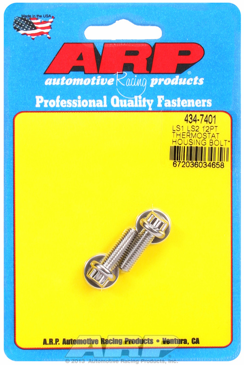 LS1 LS2 SS 12pt thermostat housing bolt kit