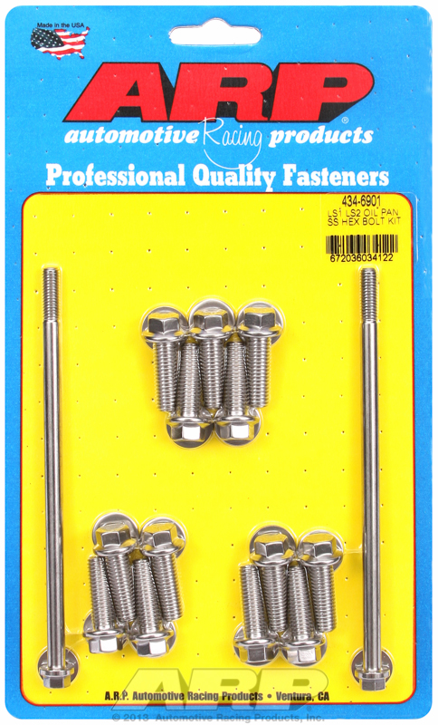LS1 LS2 SS hex oil pan bolt kit