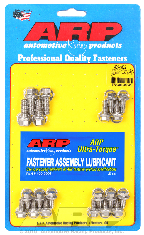 ARP Holden V8 SS hex oil pan bolt kit