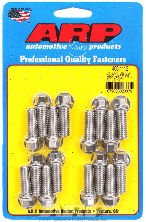 BB Chevy SS hex header bolt kit