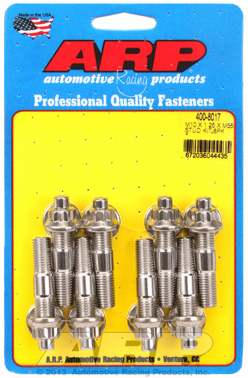 ARP Stud Kit of 8 M10x1.25 55.00mm