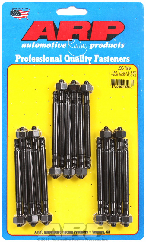 Dart Brodix & B&B valve cover stud kit