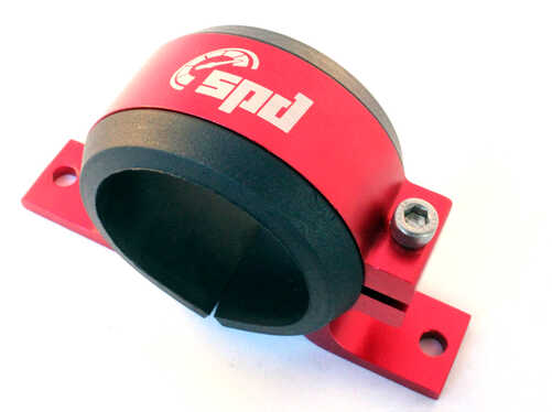 SPD singel Klemme 50/60mm rød