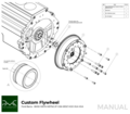 Adapter kit Ford Barra motor - BMW M57 gearkasse