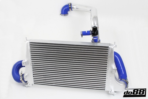 SAAB 9-5 Automatisk 02-09 Intercooler kit Blå slange