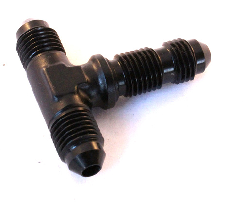 AN8 T-Split Bulkhead fitting
