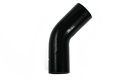 Silikoneslange 45 grader 2,5" (63mm)