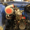 CMR Grenrør Volvo 8V - 240 sort stål