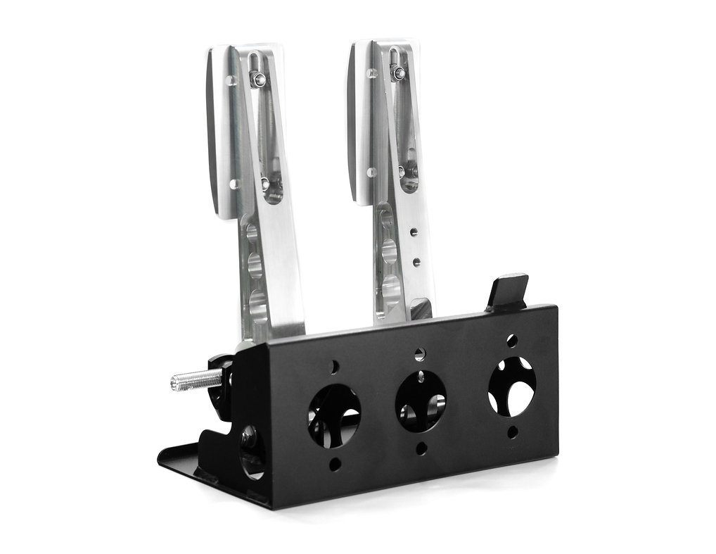 OBP gulvmonteret pedalstativ 2 pedaler Pro-Race V2