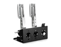 OBP gulvmonteret pedalstativ 2 pedaler Pro-Race V2