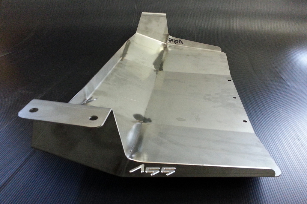 Skid plate, stainless steel Volvo 740 / 940