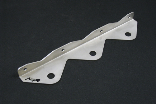 Bracket brake fluid reservoir x3 - stainless steel