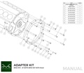 PMC Adapter sæt BMW M70 - BMW N57N N57 ZF 8HP70