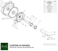 PMC Adapter sæt BMW M62 S62 - BMW M50 S50 M52 S52 M54 - 240mm / 9.45"
