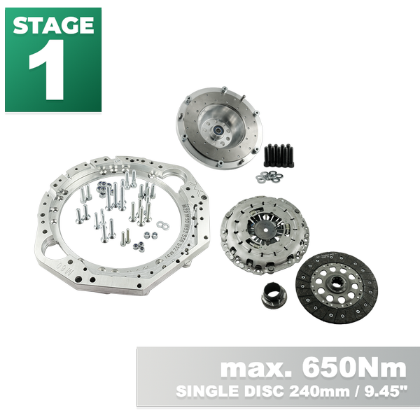 PMC STAGE 1 BMW M60 - BMW M57 / E46 S54 M3 - 240mm / 9.45"