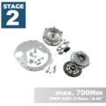 PMC STAGE 2 BMW M50 M52 M54 S50 S52 S54 - BMW M57N HGU HGK - 215mm / 8.46" (V)
