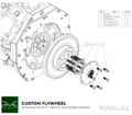 PMC Adapter sæt GM Chevrolet LSX - BMW DCT DKG Getrag GS7D36SG Inline-six (H)