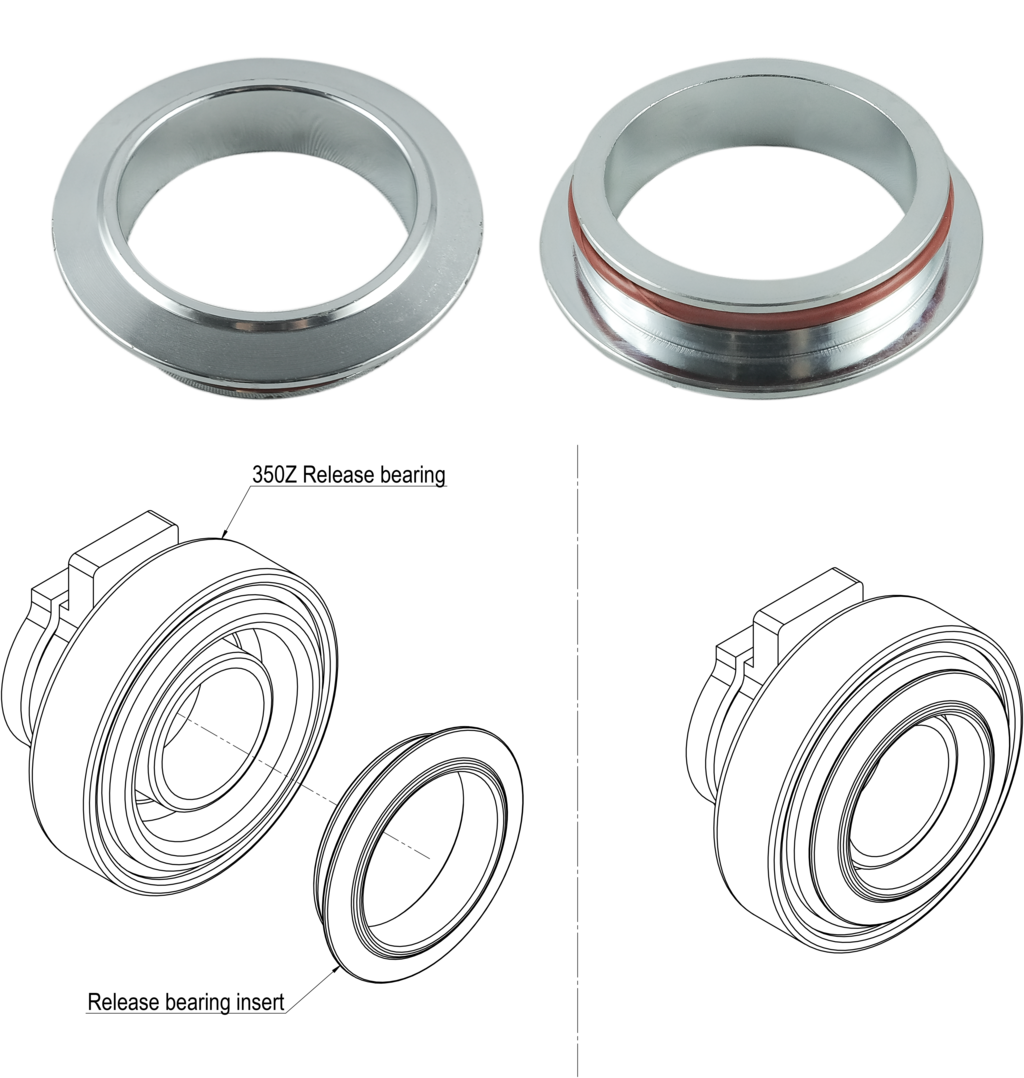 PMC RACE STAGE 2 Nissan RB - Nissan 350Z Z33 370Z Z34 - 184mm / 7.25" (P)