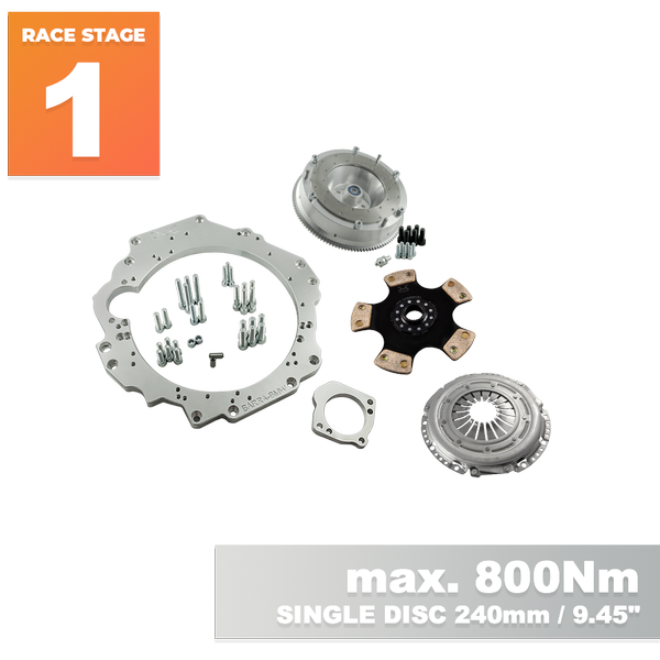 PMC RACE STAGE 1 Ford Barra - BMW M57N HGD JGA HGA - 240mm / 9.45"
