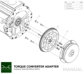 PMC Adapter sæt Ford Barra - BMW N57N N57 ZF 8HP70