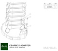 PMC Adapter sæt Honda S2000 - Mazda RX-8 6-speed - 240mm / 9.45"