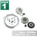 PMC STAGE 1 Mercedes-Benz M113 - BMW M57 / E46 S54 M3 - 240mm / 9.45"