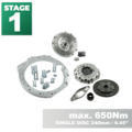 PMC STAGE 1 Mercedes-Benz M112 M113 - BMW M57N HGU HGK / N54 - 240mm / 9.45"