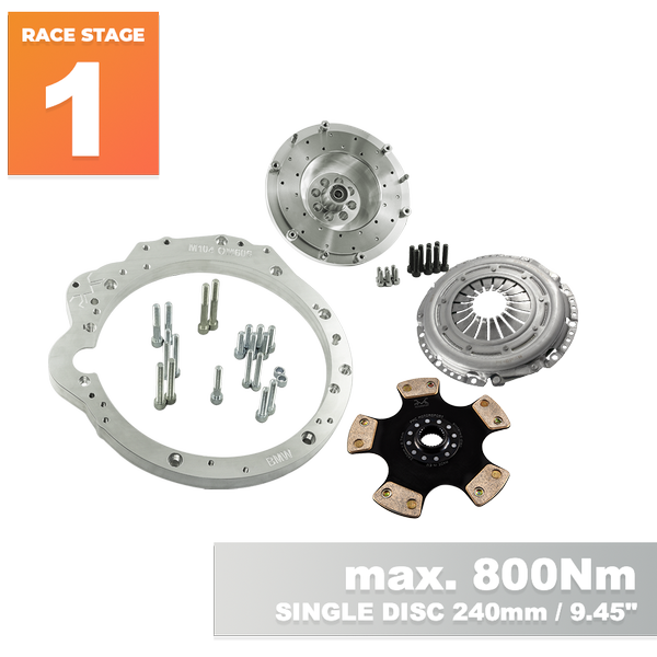 PMC RACE STAGE 1 Mercedes-Benz M104 - BMW M57N HGD JGA - 240mm / 9.45"