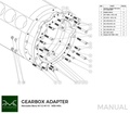 PMC Adapter sæt Mercedes-Benz M113 - BMW M50 S50 M52 S52 M54 - 240mm / 9.45"