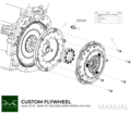 PMC Adapter sæt Volvo T - BMW M57N HGU HGK / N54 - 240mm / 9.45"
