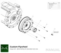 PMC Adapter sæt Nissan SR - BMW M57N2 HGD JGA - 240mm / 9.45"