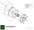 PMC Adapter sæt Nissan SR - Mazda RX-8 - 240mm / 9.45"