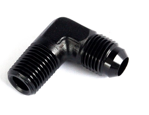 AN8 - 3/4" NPT smedet 90°