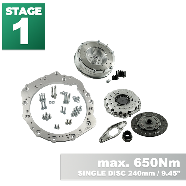 PMC STAGE 1 Nissan SR - BMW M57N HGD JGA - 240mm / 9.45"