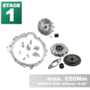 PMC STAGE 1 Nissan RB - BMW M57N HGD JGA - 240mm / 9.45"