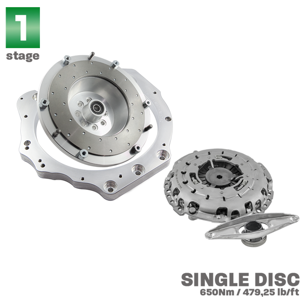 PMC STAGE 1 Saab H - BMW M57N HGD JGA - 240mm / 9.45"