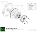 PMC Adapter sæt Toyota JZ - BMW M57N HGD JGA HGA - 184mm / 7.25" (P)